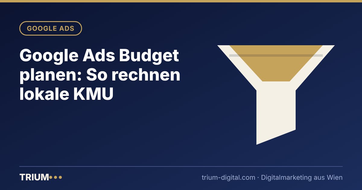 Titelbild: Google Ads Budget planen: So rechnen lokale KMU