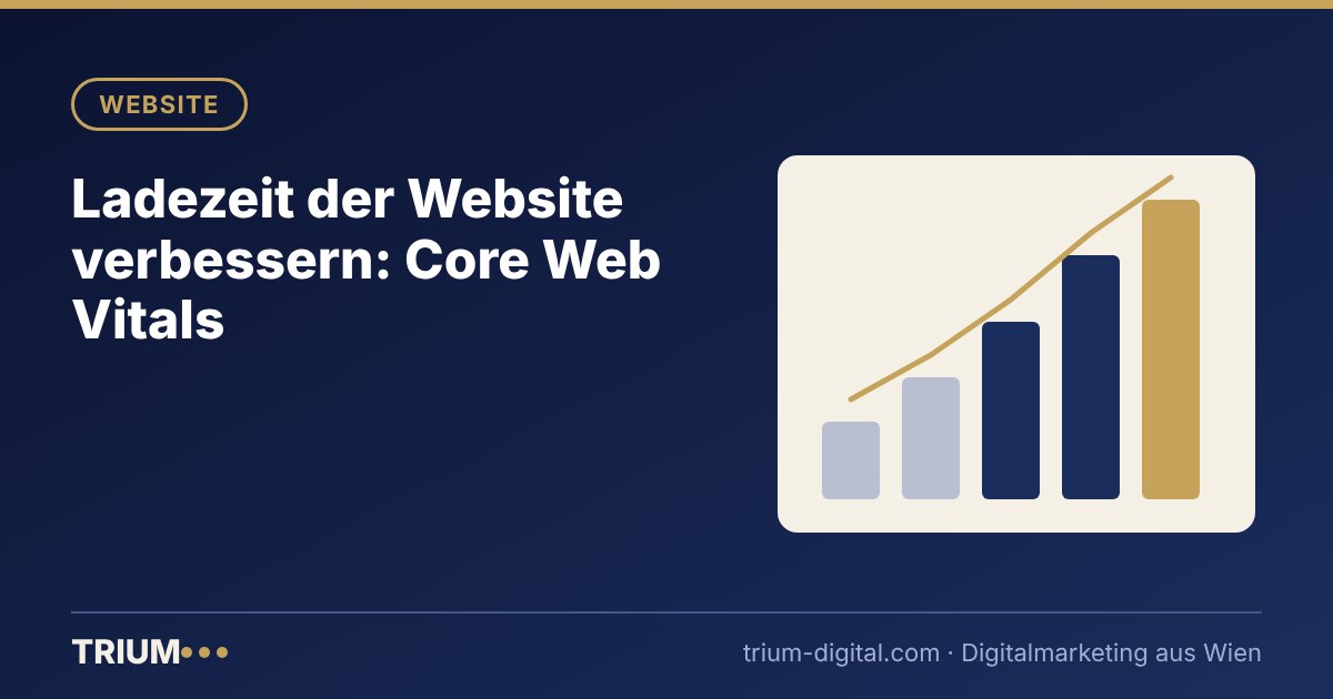 Titelbild: Ladezeit der Website verbessern: Core Web Vitals
