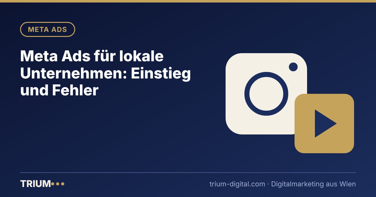 Titelbild: Meta Ads für lokale Unternehmen: Einstieg und Fehler