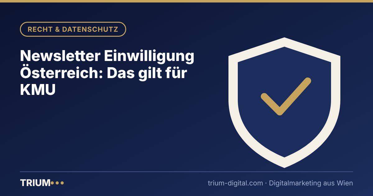 Titelbild: Newsletter Einwilligung Österreich: Das gilt für KMU