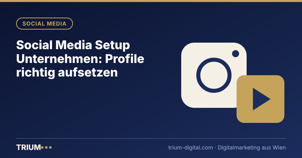 Titelbild: Social Media Setup für KMUs: YouTube, Instagram, Facebook richtig aufsetzen