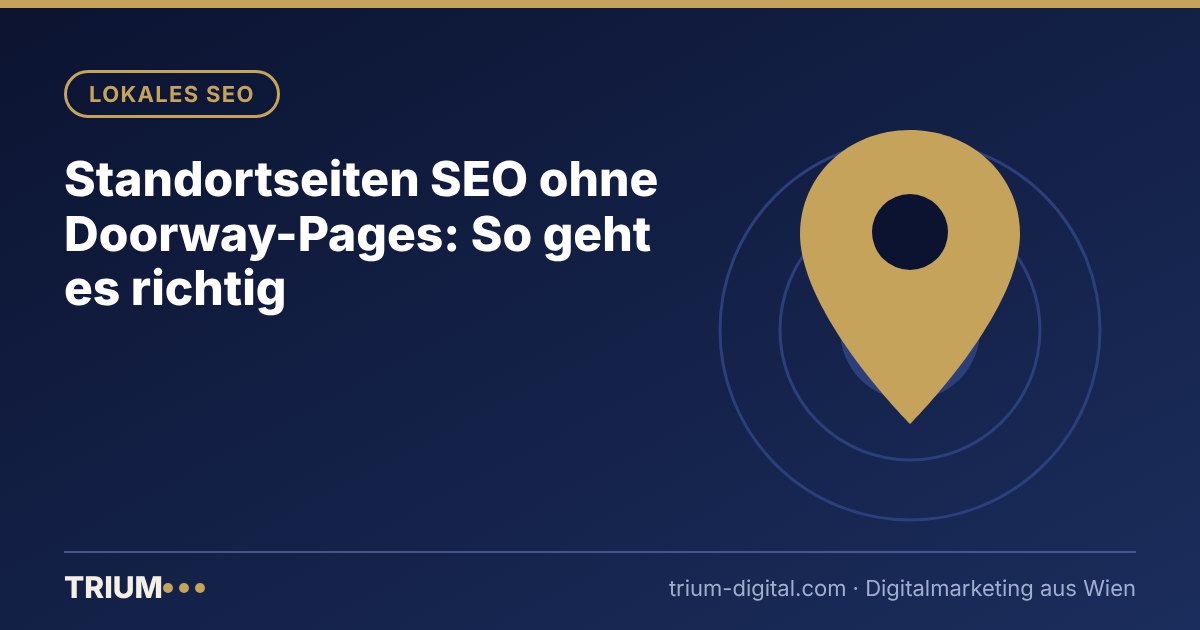 Titelbild: Standortseiten SEO ohne Doorway-Pages: So geht es richtig