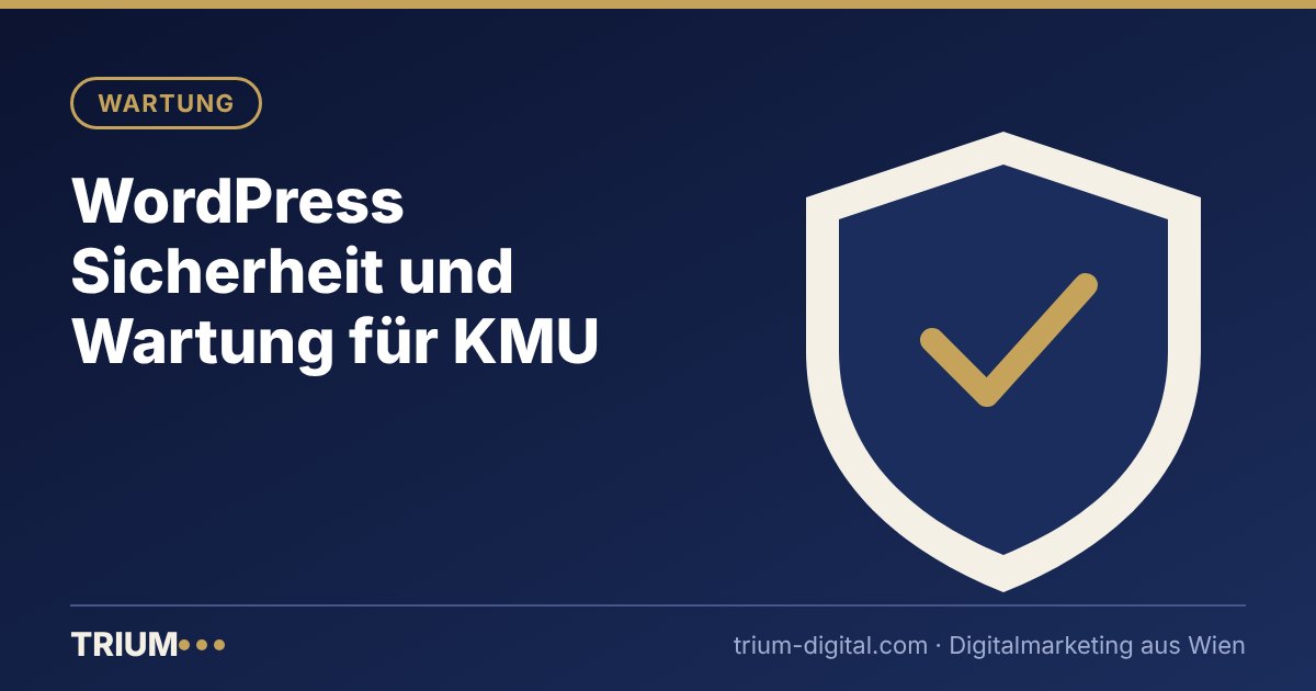 Titelbild: WordPress Sicherheit und Wartung für KMU