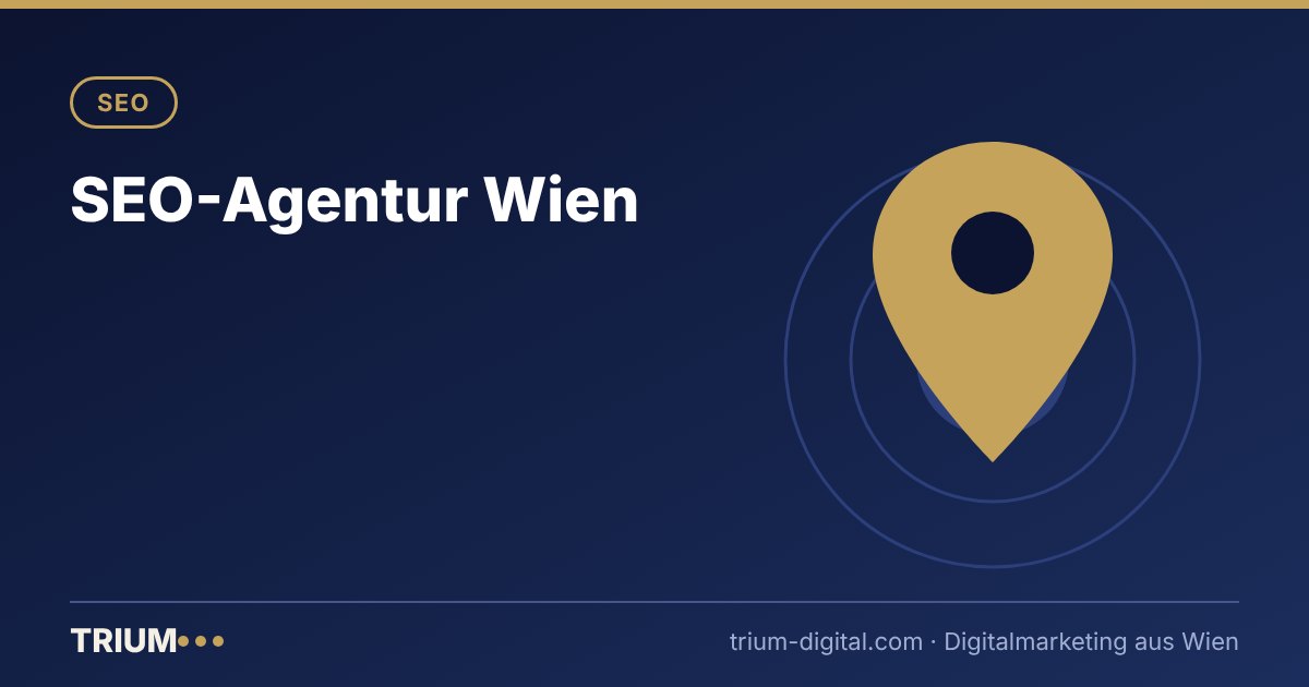 Illustration: SEO-Agentur Wien – TRIUM Marketing Agentur Wien